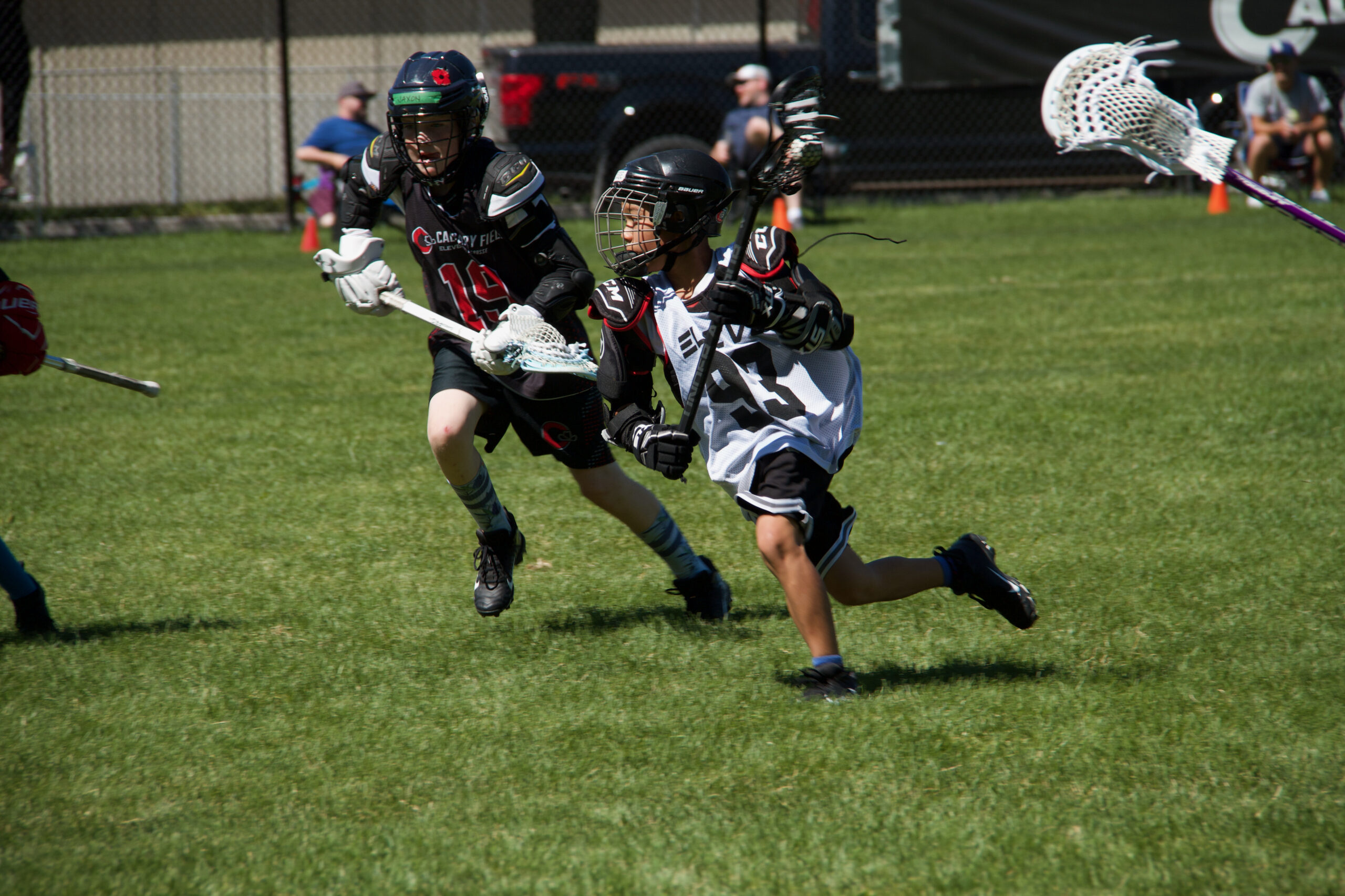 8U Coed Calgary Field Lacrosse